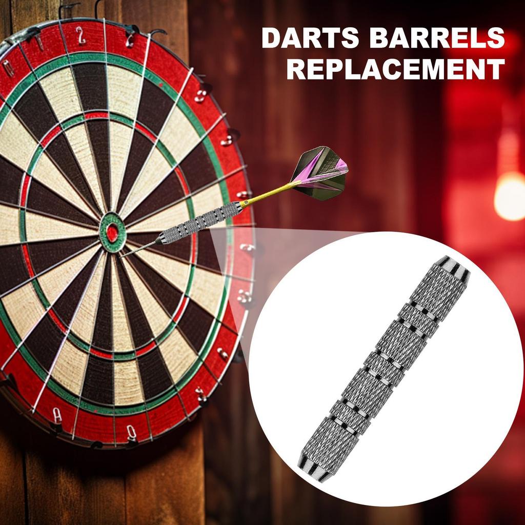 Dartbox Replacement Pack Replacement Barrels Non-Slip Balanced Professional Barrels Iron Dartbox Head for Kids Adults Home