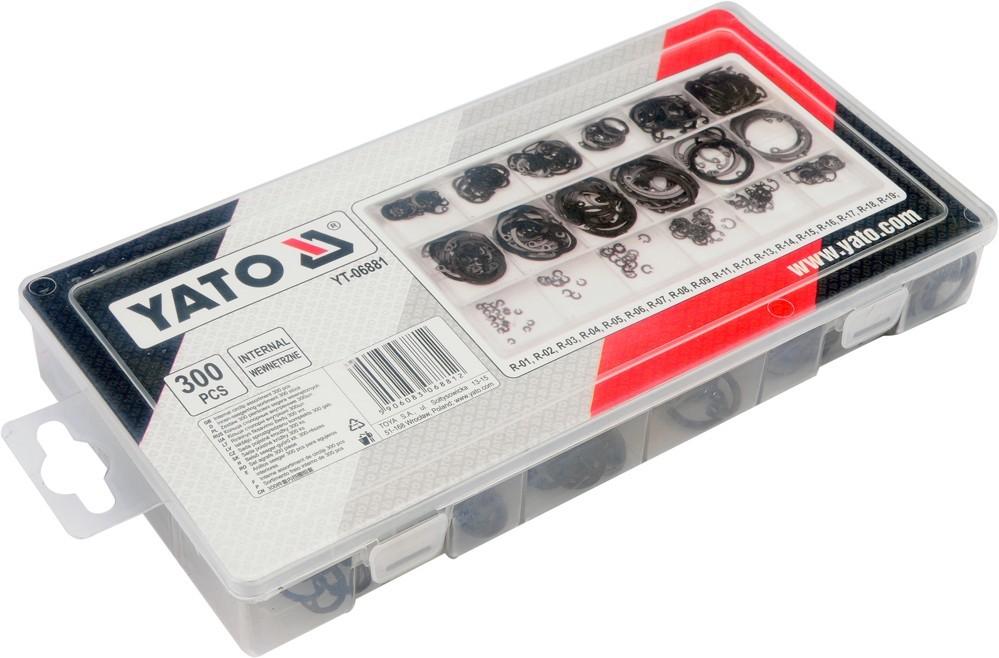 SET OF INTERNAL RINGS 300 PCS. YT-06881 YATO