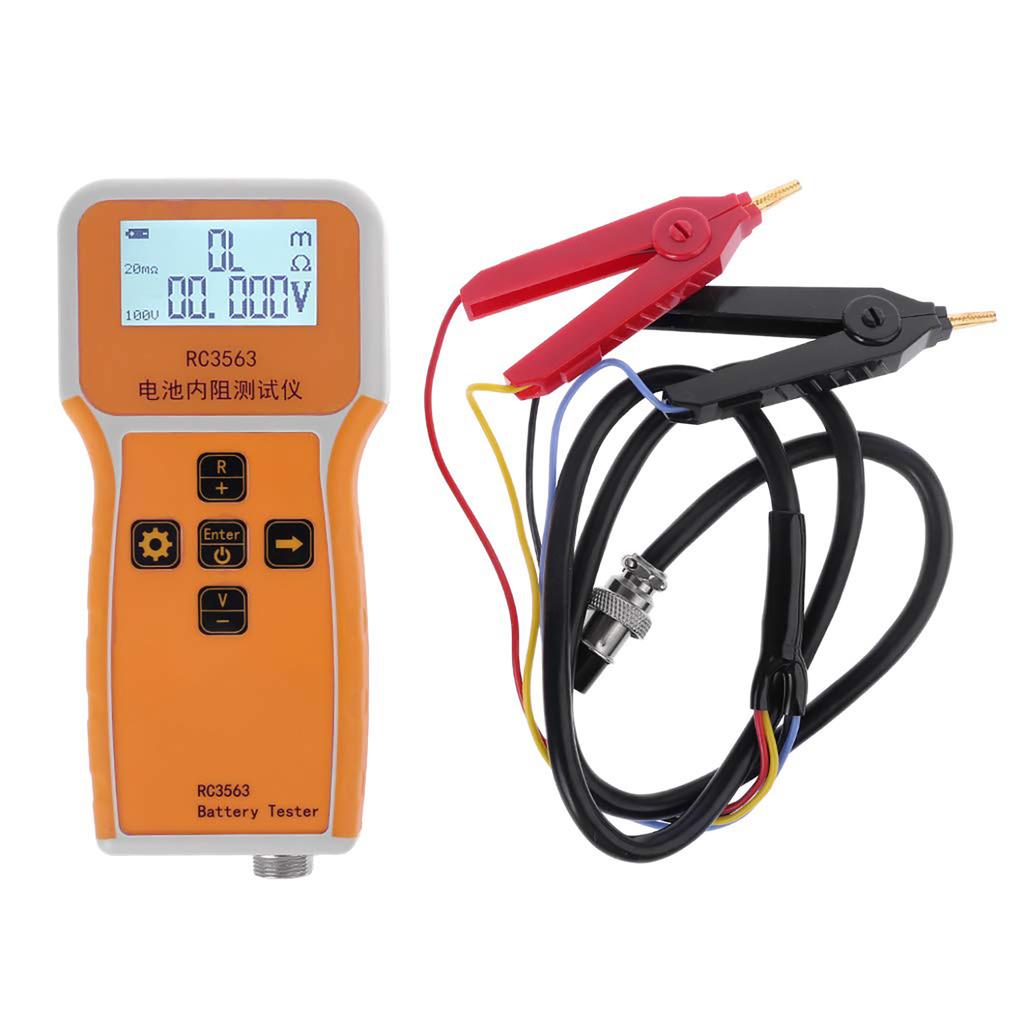 RC3563 18650 Battery Voltage Internal Resistance Tester High-precision Trithium Lithium Iron Phosphate Battery Tester True 4Wire
