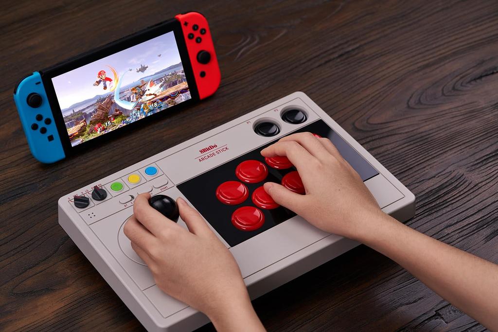 8Bitdo Bluetooth Arcade Stick for Switch Windows &