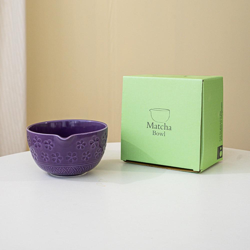 High Quality Ceramic Matcha Bowl Japanese Matcha Large Capacity Matcha Holder Matcha Brewing Cup Gifts