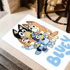 Bluey Friends Adventure Floor Mat Perfect for Kitchen Dining Room Entryway Foyer Anti-slip Rug Office home decor Perfect Gift for Women/Men