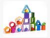Magnetic Wooden Bee Set: 3-in-1 Educational Toy for Children's Shape Recognition and Building Skills