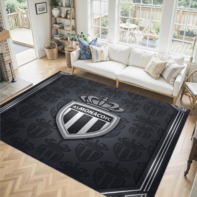 Monaco FC Design Crystal Velvet Carpet Cozy Non?Slip Printed Rug For Bedroom Living Room Entrance