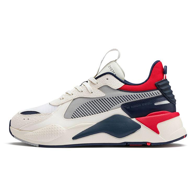 

Puma RS-X Hard Drive White Peacoat Красные кроссовки унисекс Whisper-White 369818-03