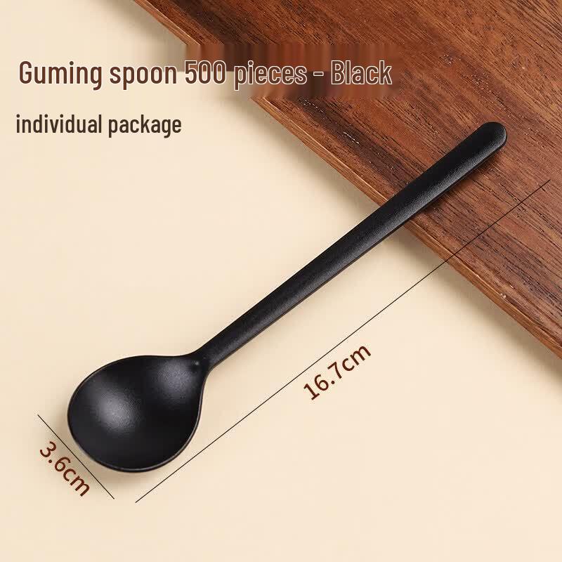 Food-Grade Thickened Disposable Plastic Spoons