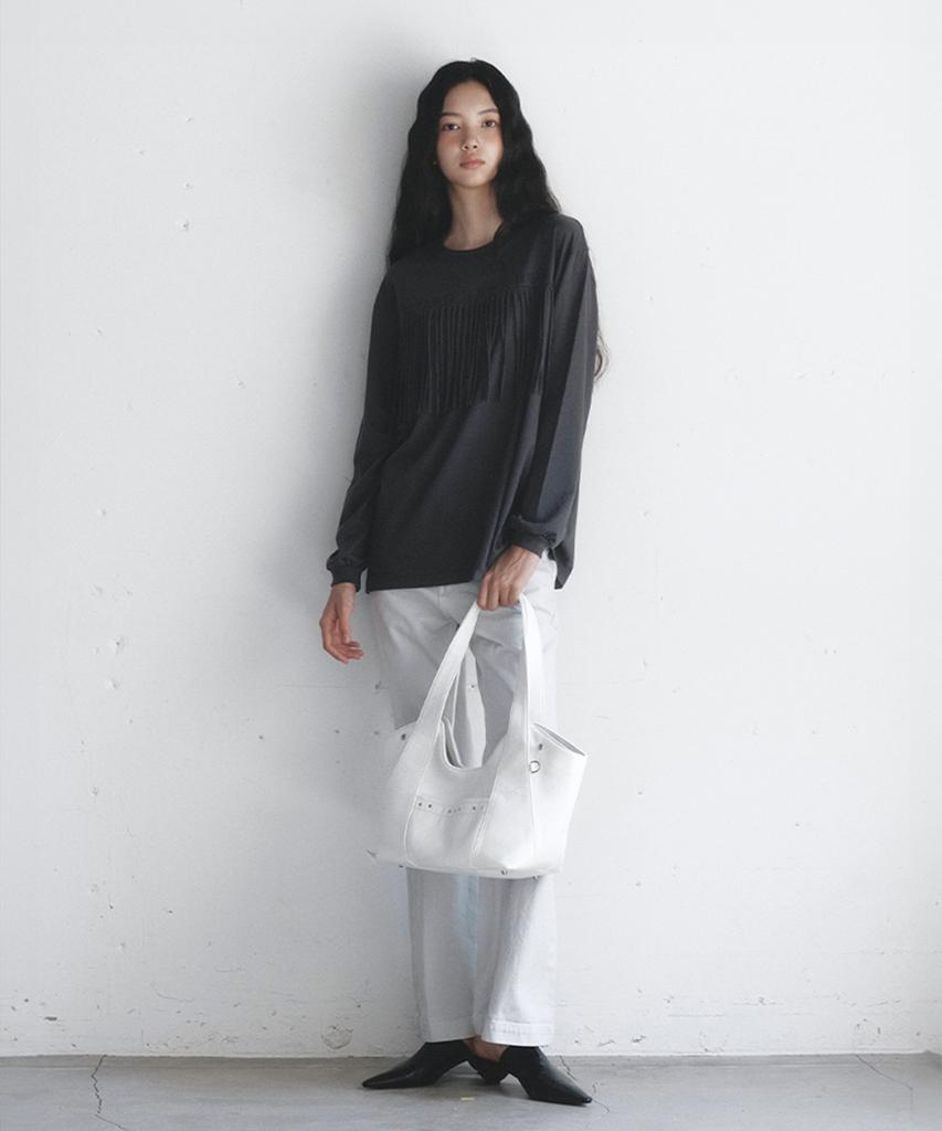 Verdan Aube Soft Shopper Bag_White