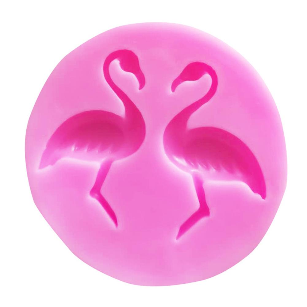 Silikonowa forma w kształcie flaminga do samodzielnego wykonania Dekoracja Czekoladowa Sugarcraft Forma do Ciasta