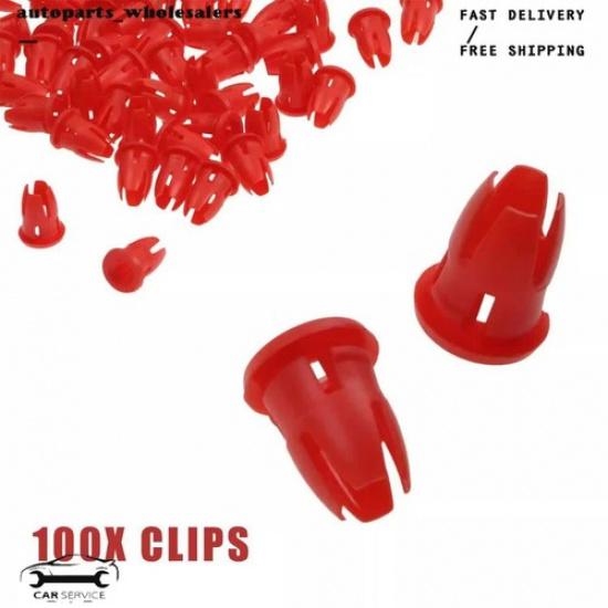 100X Fender Door Molding Trim Clips Retainer For Mercede SLK230 SL600 SL500 S600