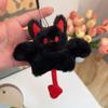 Little Devil Plush Bat Doll Keychain Room Decor Cute Bat Keyring Bat Hanging Ornament  Holiday