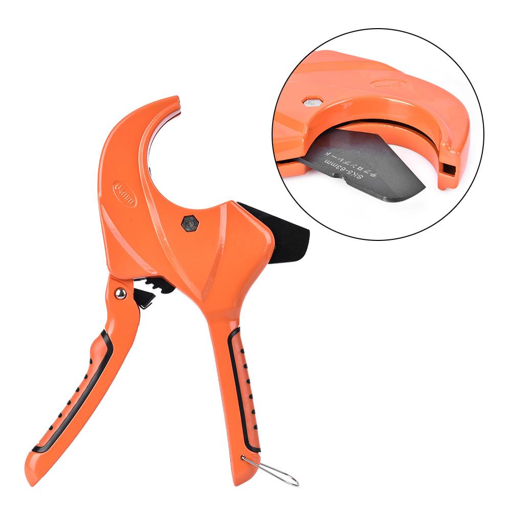 Manganese Steel Body Gas Water Pipe Cutter 63mm Opening PVC PPR Pipe Cutter Scissors