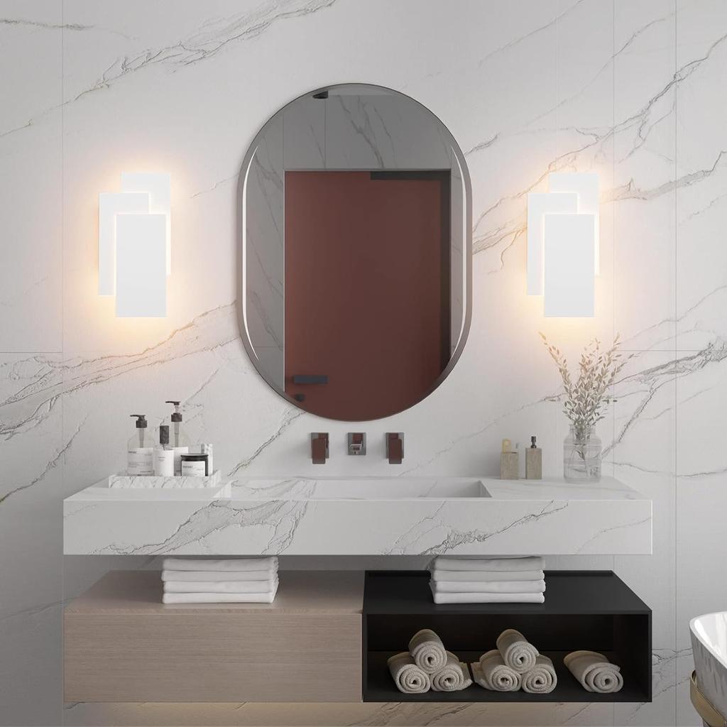 12w LED Wall Lamp Living Room Decoration Wall Light Home Lighting Fixture Loft Stair Light Round Aluminum AC90-260V