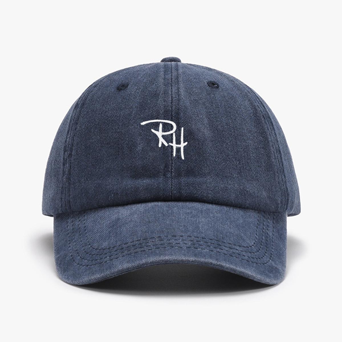 

Модная вышитая бейсболка-рыбацкая шляпа «RH» с легким козырьком для мужчин и женщин