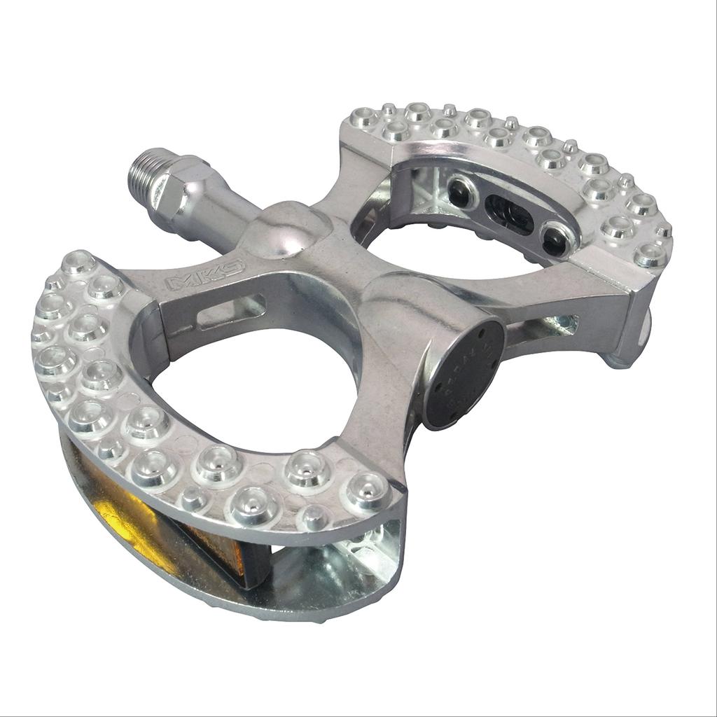 MKS Manufacturing Bicycle Pedals Lambda Silver (Mikashima Co., Ltd.) [LAMBDA]