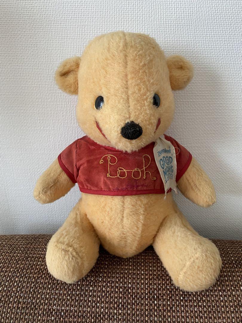 

[Б/У] Винни-Пух Дисней 1979 Антикварный Плюшевый Мишка Тедди