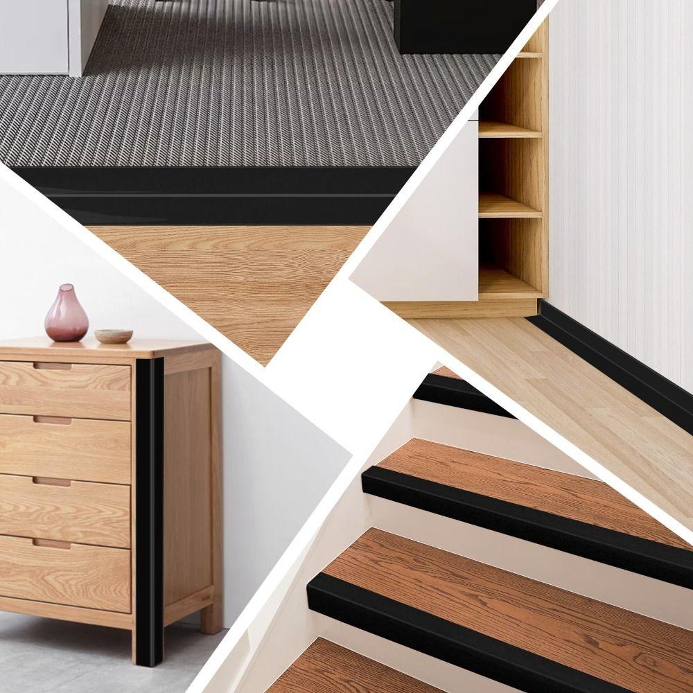 1m Wandeckenschutz zum Abziehen und Aufkleben PVC-Eckschoner Selbstklebend Verdicktes L-förmiges Profil Eckschutz