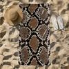 1pc Exotic Snake Skin Pattern Design 2D Printed Microfiber Beach Towel, Quick Dry Super Absorbent. Great for Beach, Pool