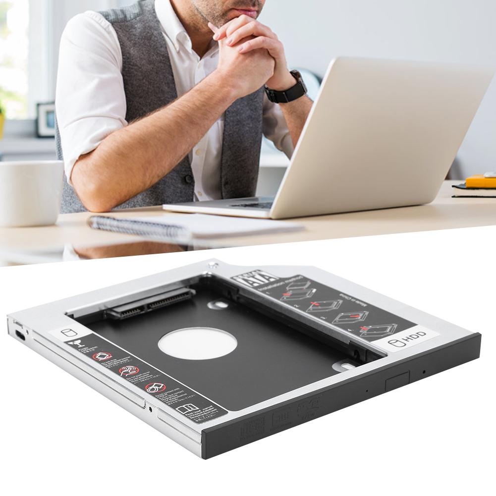 Festplattenhalterung Leichtes Computerzubehör Aluminiumlegierung Verdickt für 9,5 MM SSD