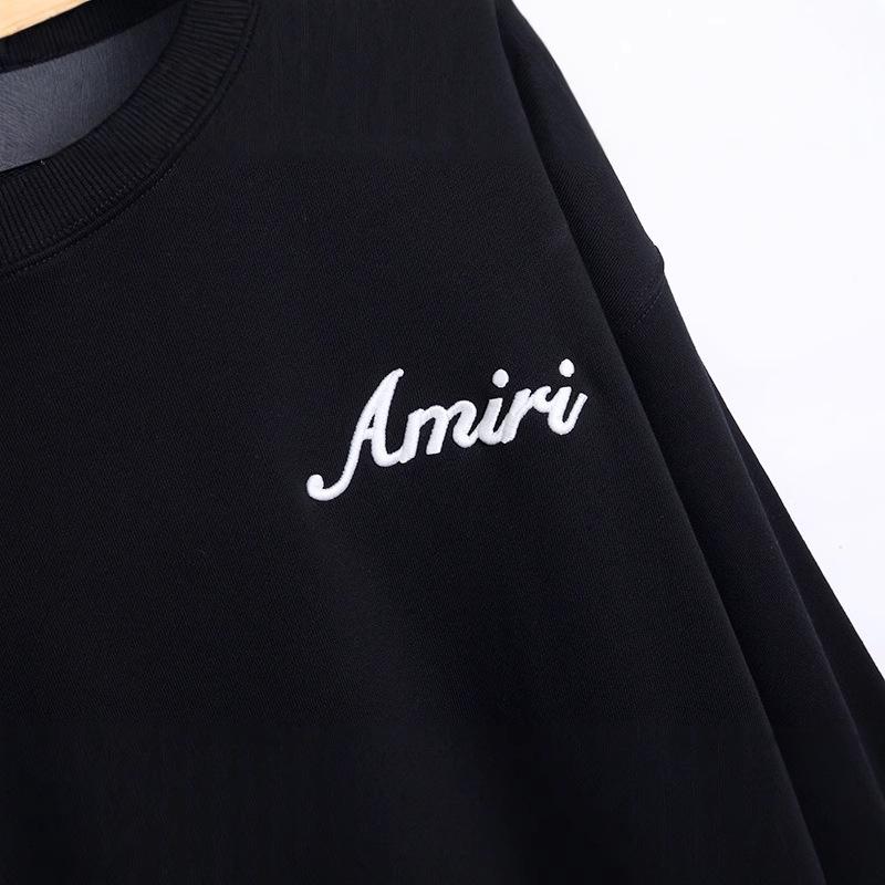 2023 Autumn/Winter New Arrival Unisex Round Neck Sweatshirt with Embroidered Logo