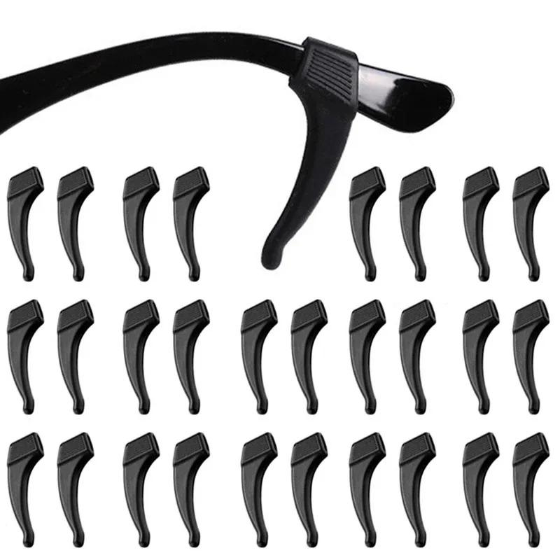 6pairs Silicone Anti-slip Glasses Leg Ear Sleeve Bracket Fastener Eyeglasses Accessories Grip Anti-fall Eyewear Holder