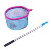 Kids Children Fishing Net Telescopic Stainless Pole Handle Portable Foldable Fish Landing Net for Safe Fish Catching