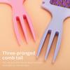 1 szt. Wszechstronna grzebień do stylizacji włosów - Miękka gąbka, trwały, do użytku na mokro/sucho, do wszystkich rodzajów włosów