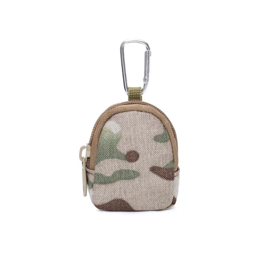 Tactical Edc Pouch Key Wallet Holder Men Coin Purses Pouch Bag Keychain Zipper Pocket Outdoor Key Bag