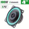 100W Vehicle Door Speaker 2-Way Car Audio Speaker Universal Car Coaxial Speaker  Auto Audio System