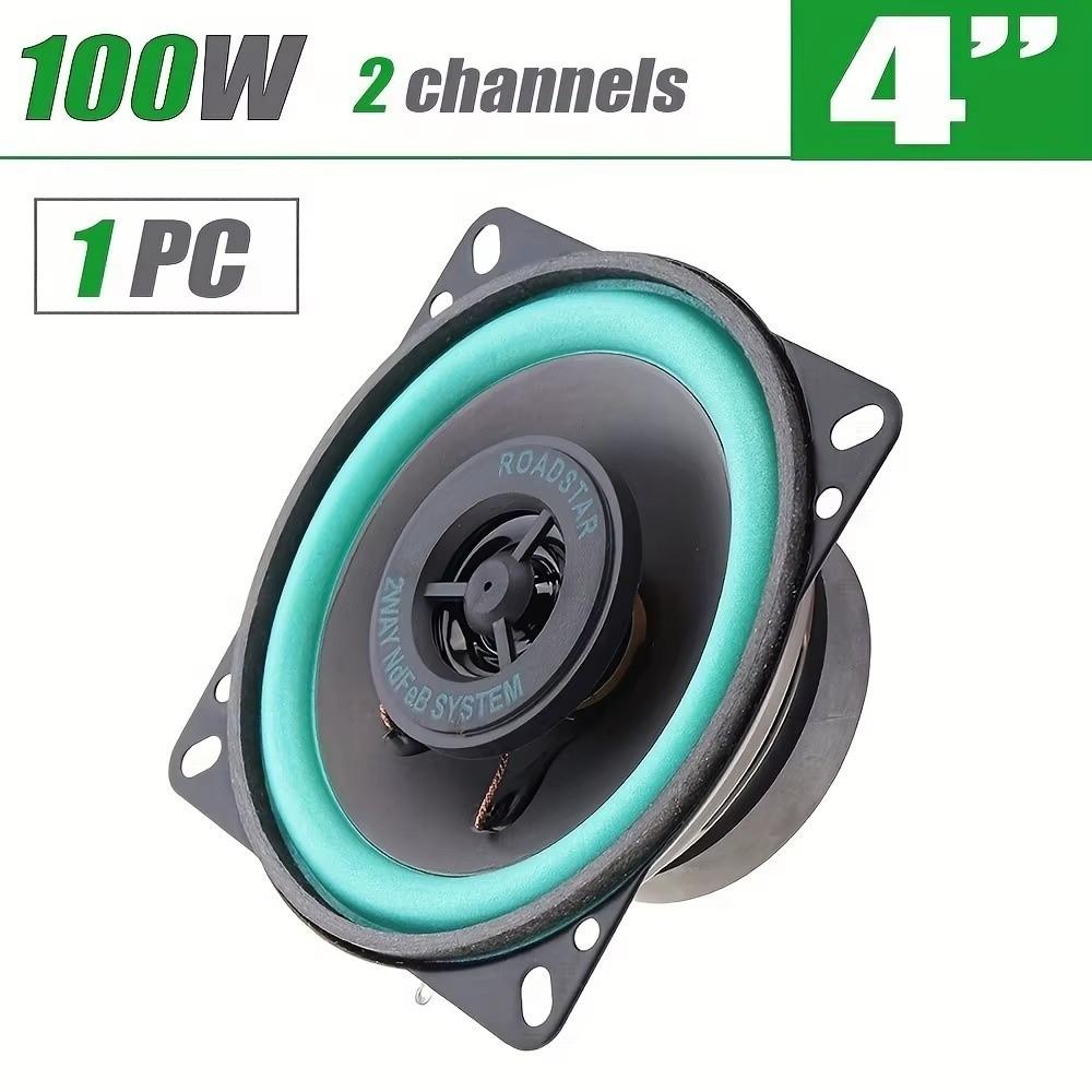 100W Vehicle Door Speaker 2-Way Car Audio Speaker Universal Car Coaxial Speaker Auto Audio System