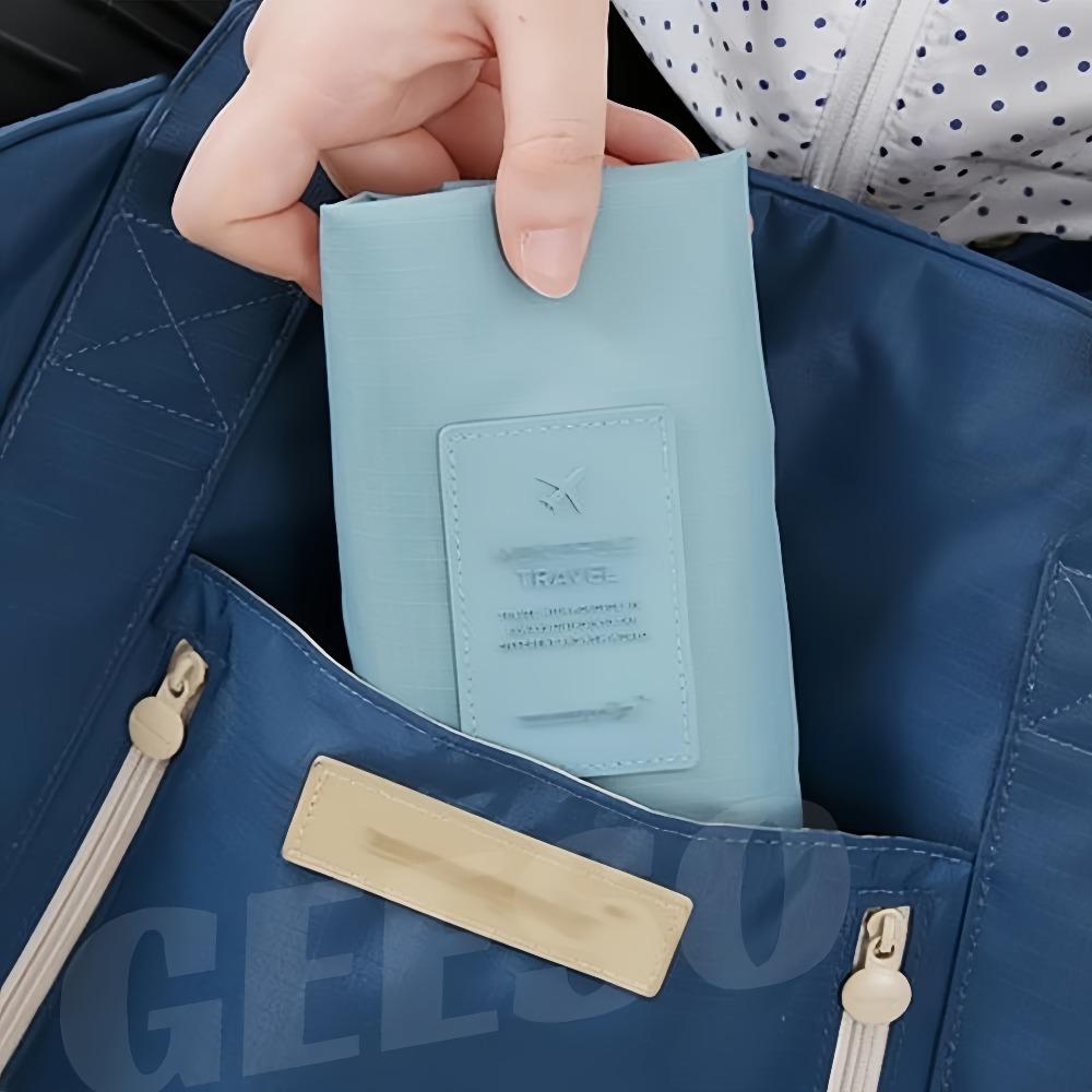 Portable Waterproof Sports Shoe Bag Foldable Nylon Shoe Box For Travel Organizational Storage Moistureproof Dustproof Shoe Bag