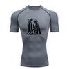 Nativity Scene  Men's Sports T Shirt Training Fitness Gym Jogging Running Compression Shirts Tight Elastic Breathable