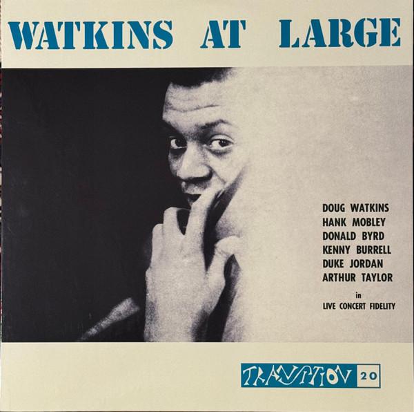 

LP Record DOUG WATKINS - Watkins At Large 602448321794 Transition 2024 Worldwide Jazz