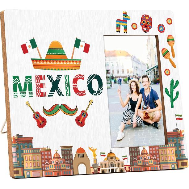 New York Picture Frame, New York Travel Gifts, New York Gifts For Women Men Couples Family Friends, New York Photo Frame Souvenirs For Wedding Mexico