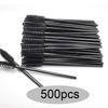 50 /100 /300 /500pcs Eyebrow Eyelash Brushes Eyelash Spoolies Mascara Wands Disposable Applicator For Eyelash Extension Makeup Tool