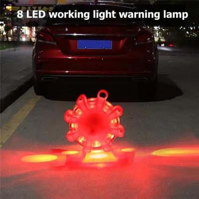 Görünür Olun ve Güvende Olun: Yol Kenarı Disk İşareti ve Uyarı Gece Işığı için 1 adet LED Acil Durum Araç Işığı