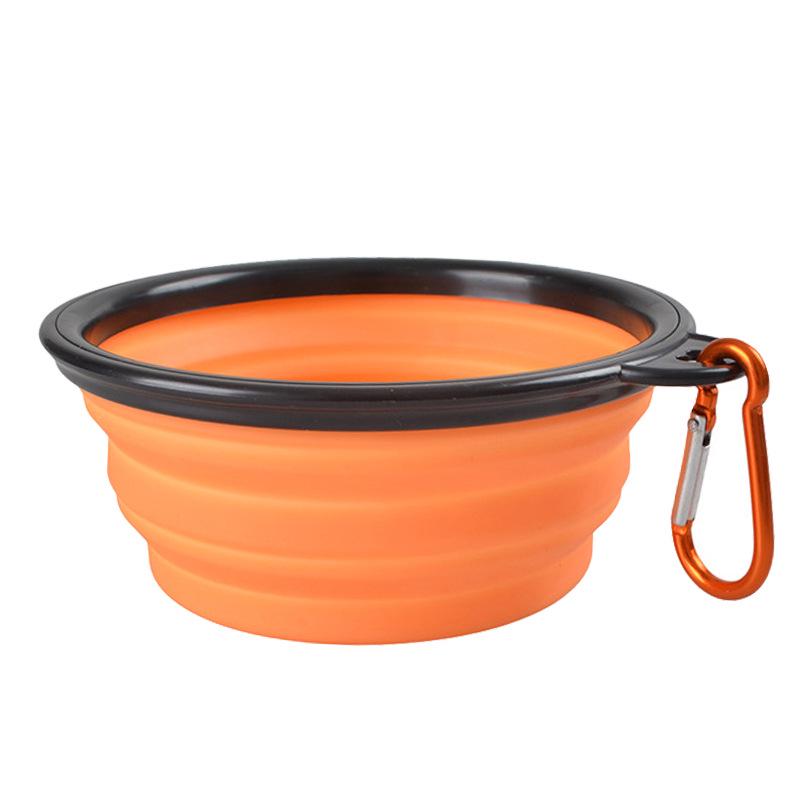 Folding Pet Silicone Bowl