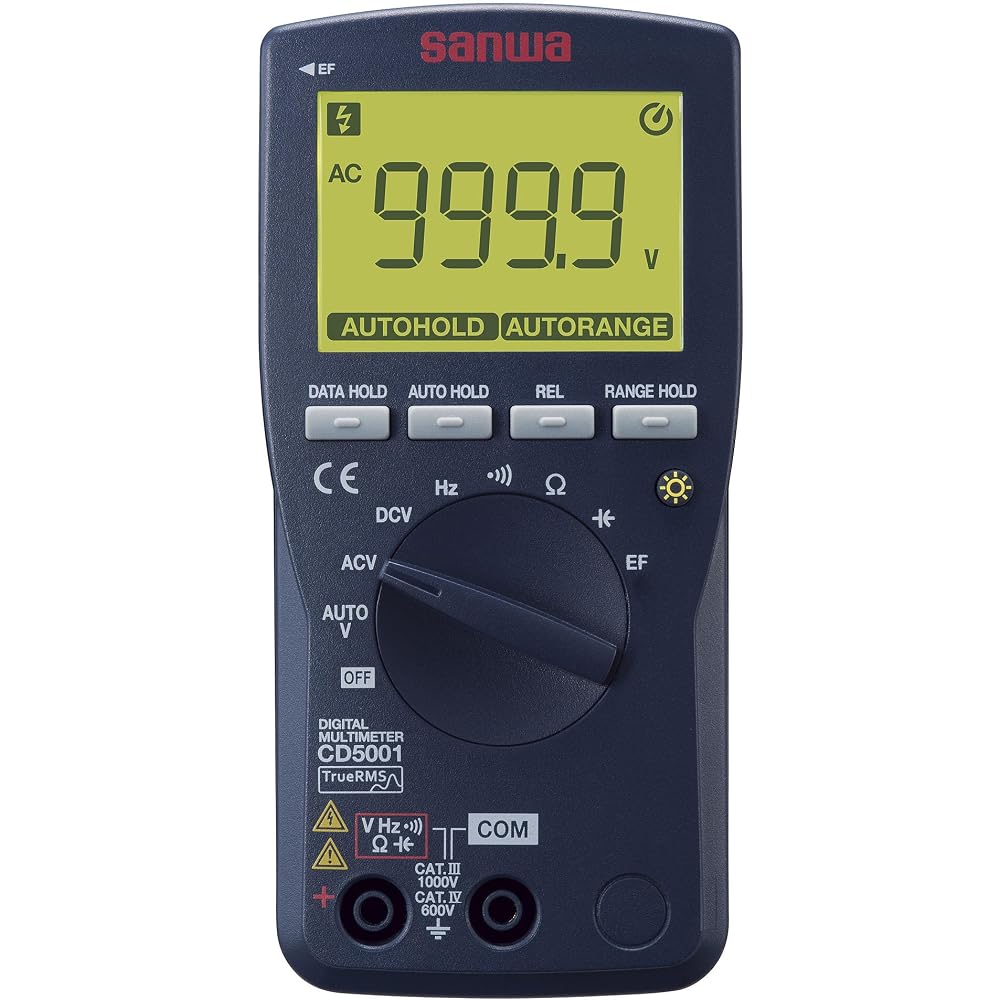 Sanwa Electric Instrument Digital Multimeter CD5001 for Electricians