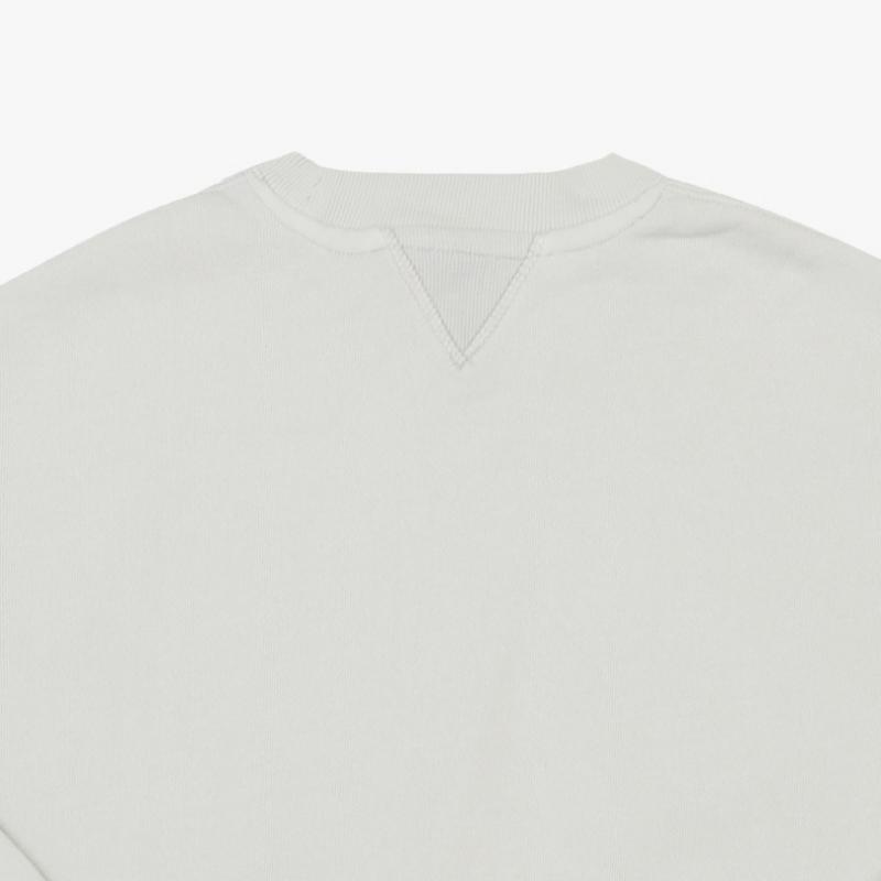 Entire Studio Es2126ri  Box Crew Rice  Box Common Sweatshirt