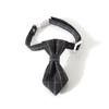 Christmas Pet Collar for Cats Dogs Plaid Bowtie Festival Party Pet Necktie Costume Accessories Breakaway Cat Collar 2PCS