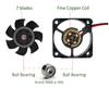 ANVISION 2-Pack 40 x 40 x 10mm 4010 Dual Ball Bearing DC 5V USB Brushless Cooling Fan