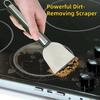 Kitchen, bathroom and household use, multi-functional cleaning scraper, durable metal stainless steel glue remover 1 pc