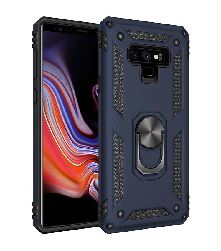 Luxury Armor Soft Shockproof Case On The For Samsung Galaxy S8 S9 S10 Plus S10e Note 8 9 A7 2018 Silicone Car Holder Ring Case