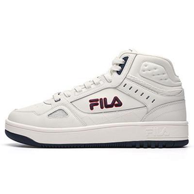 Retro  Basketball Shoes White Men F12M141211FSW