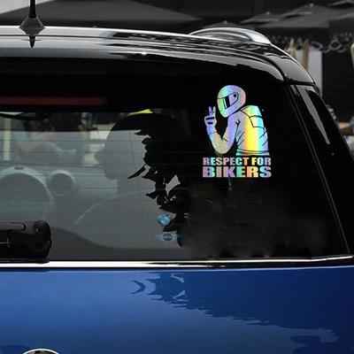 FUNNY PANDA VINYL DECAL STICKER HELMET MOTORCYCLE CAR WINDOW BUMPER GUNS