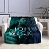 Movie John Wick printed Blankets Picnic blanket Flange Warm blanket Home travel blankets bed linings birthday gift