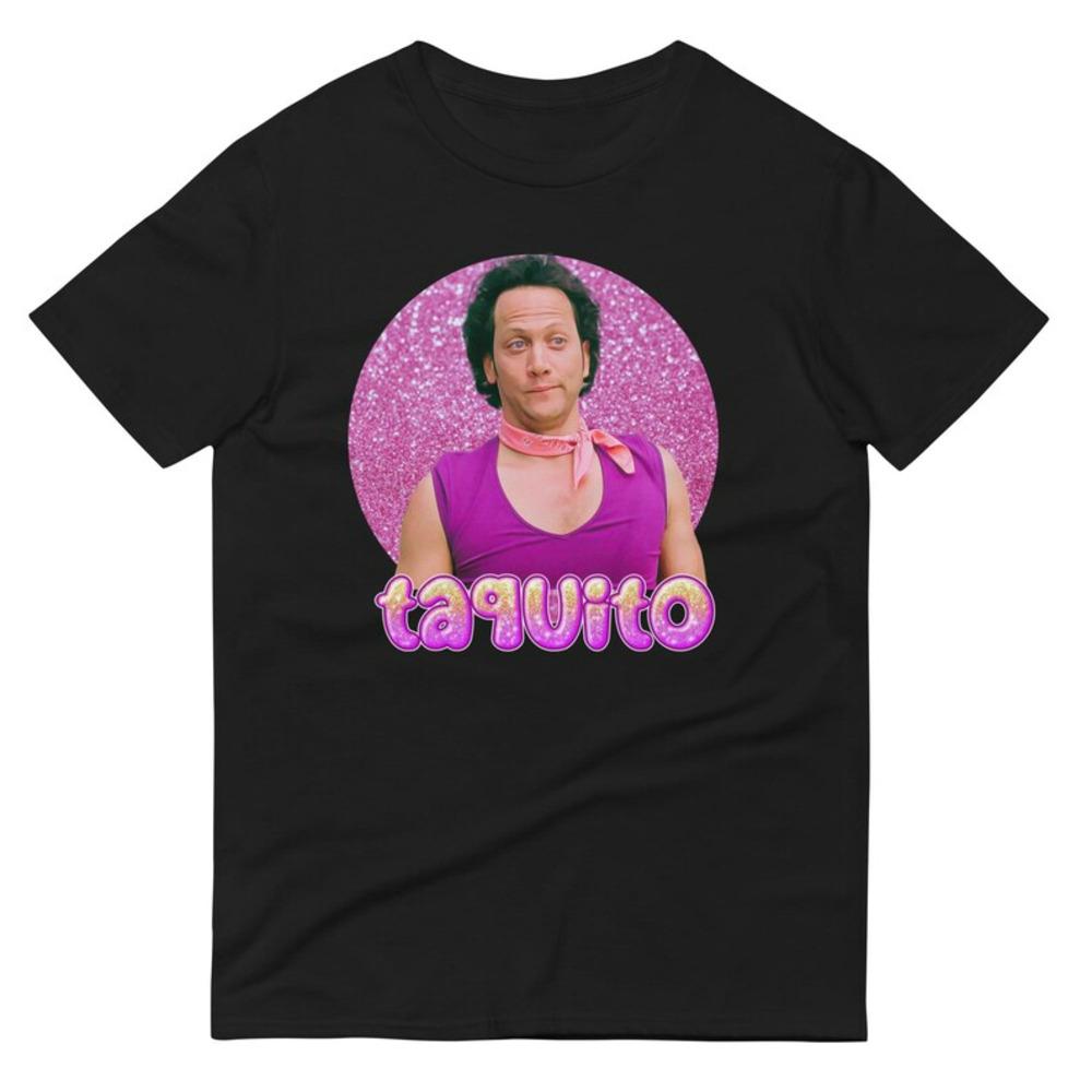 Das heiße Lady Film T-Shirt Taquito Grafik-T-Shirt Y2K Film-inspiriertes Shirt Lässiges Popkultur-Oberteil
