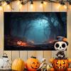 Halloween Ghost Blanket Background Cloth Hanging Cloth Bedroom Bedside Decorative Wall Cloth Rental Dormitory Tapestry