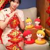 New Chinese Year Zodiac Snake Plush Toy Mascot Stuffed Doll Holiday Gift Decor