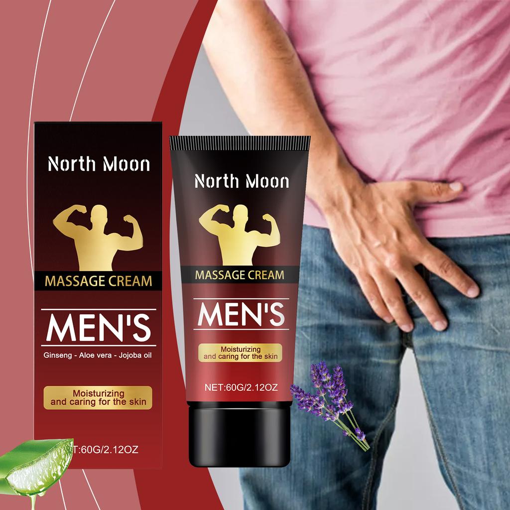 Crème de Soin pour le Corps Homme Soin Quotidien Massage Corps Revitalisante Crème de Soin Homme