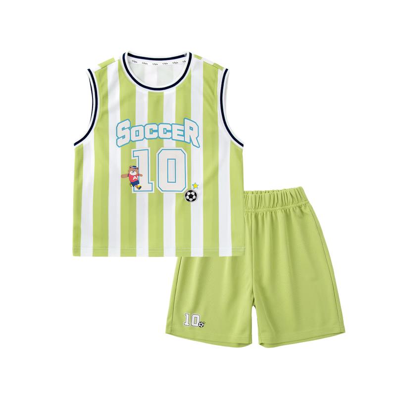 Dudu s Home Kids  Summer Sports Vest & Shorts Set 110